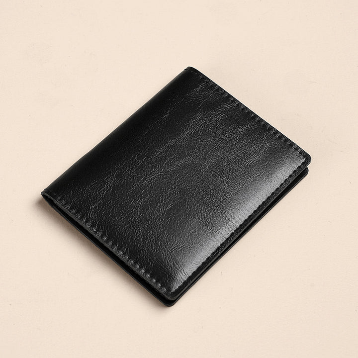 Premium Leather Bi-Fold Wallet