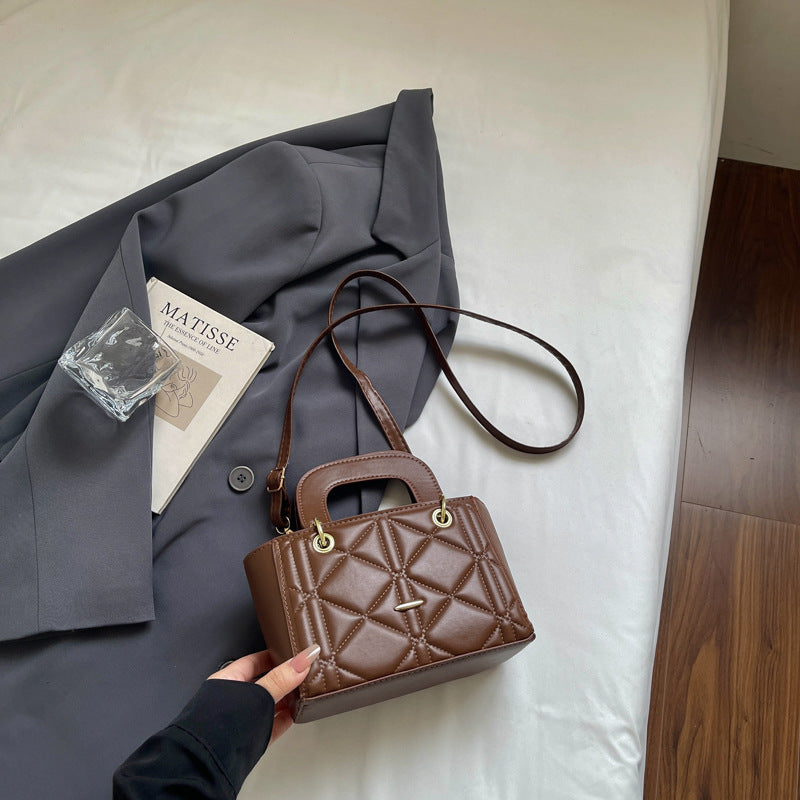 Quilted Mini Handbag with Dual Carry Options
