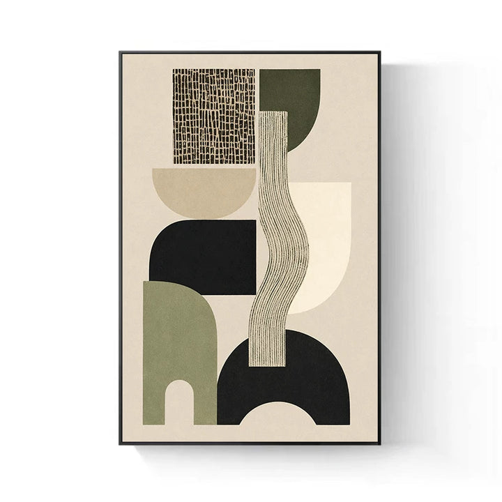 Abstract Geometric Wall Art Canvas