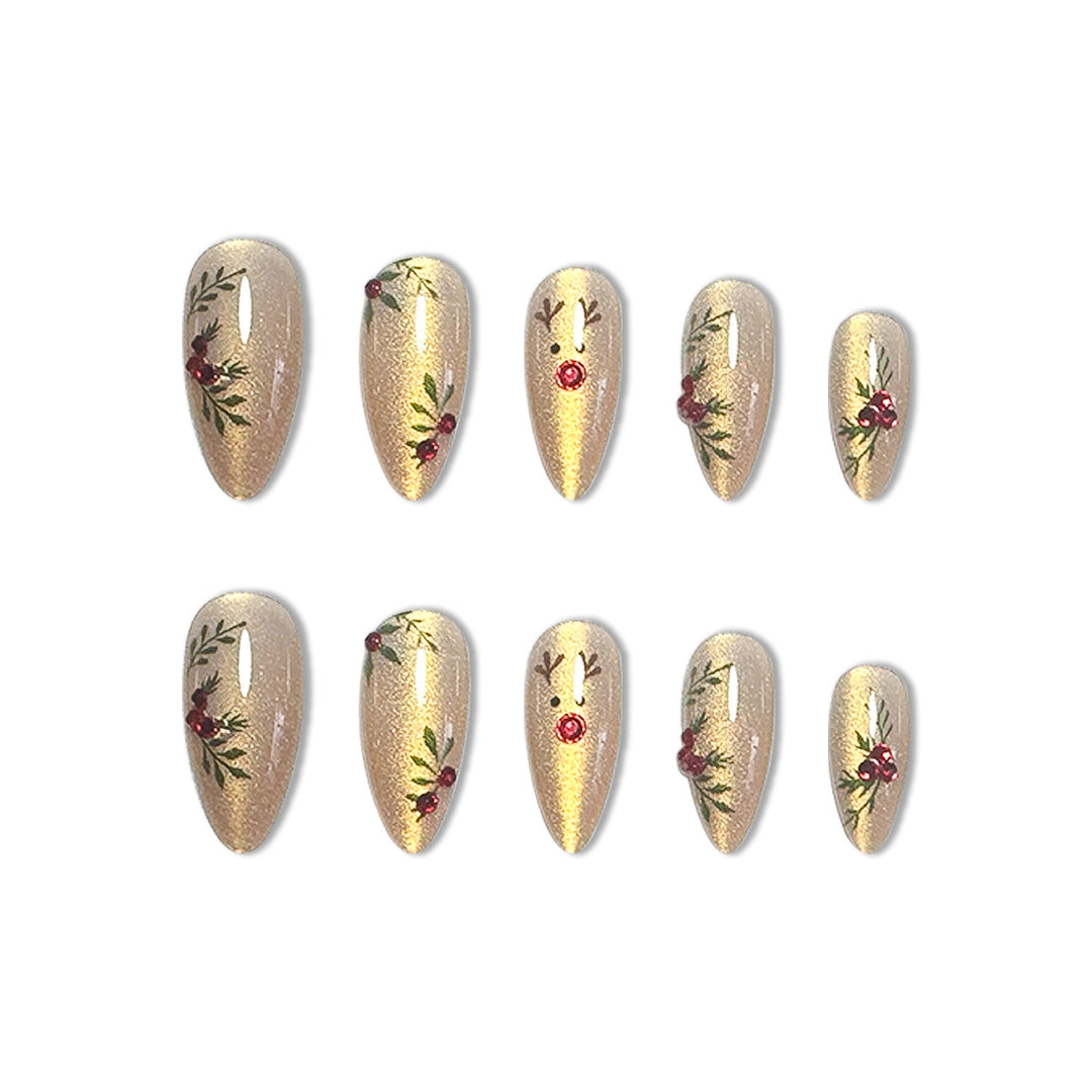 Decorative Holiday Nail Art Extensions Stornfield