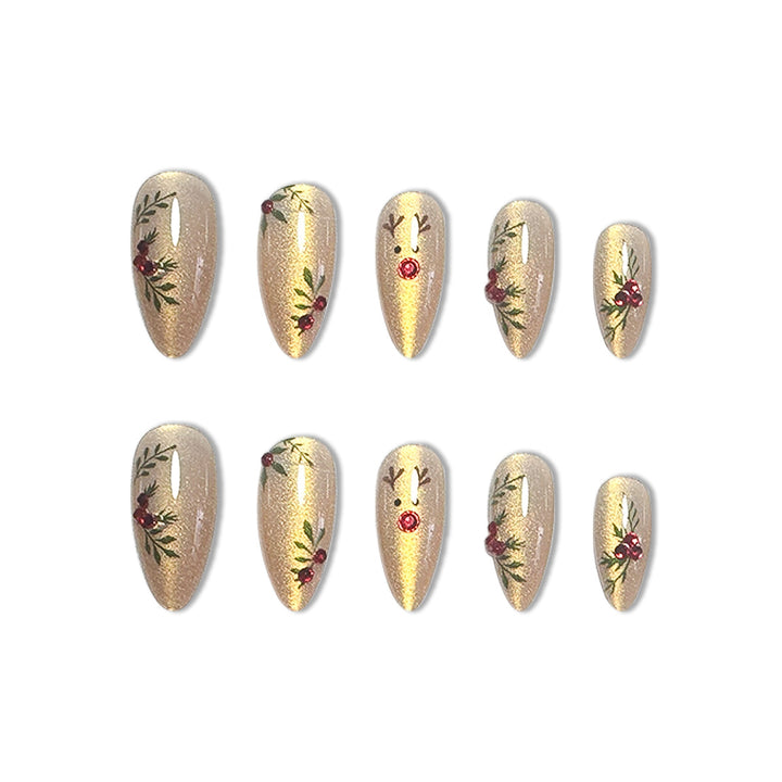 Decorative Holiday Nail Art Extensions Stornfield