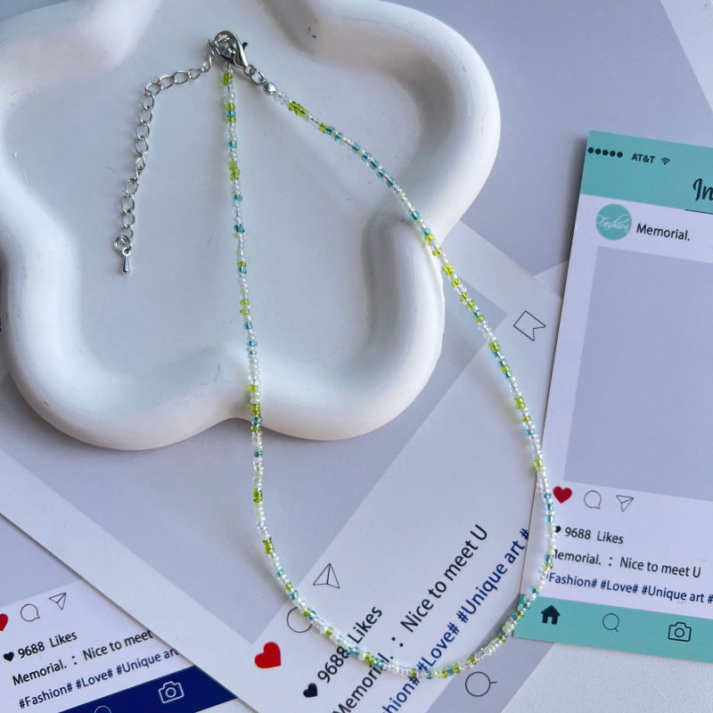 Handcrafted Beaded Choker Necklace Stornfield