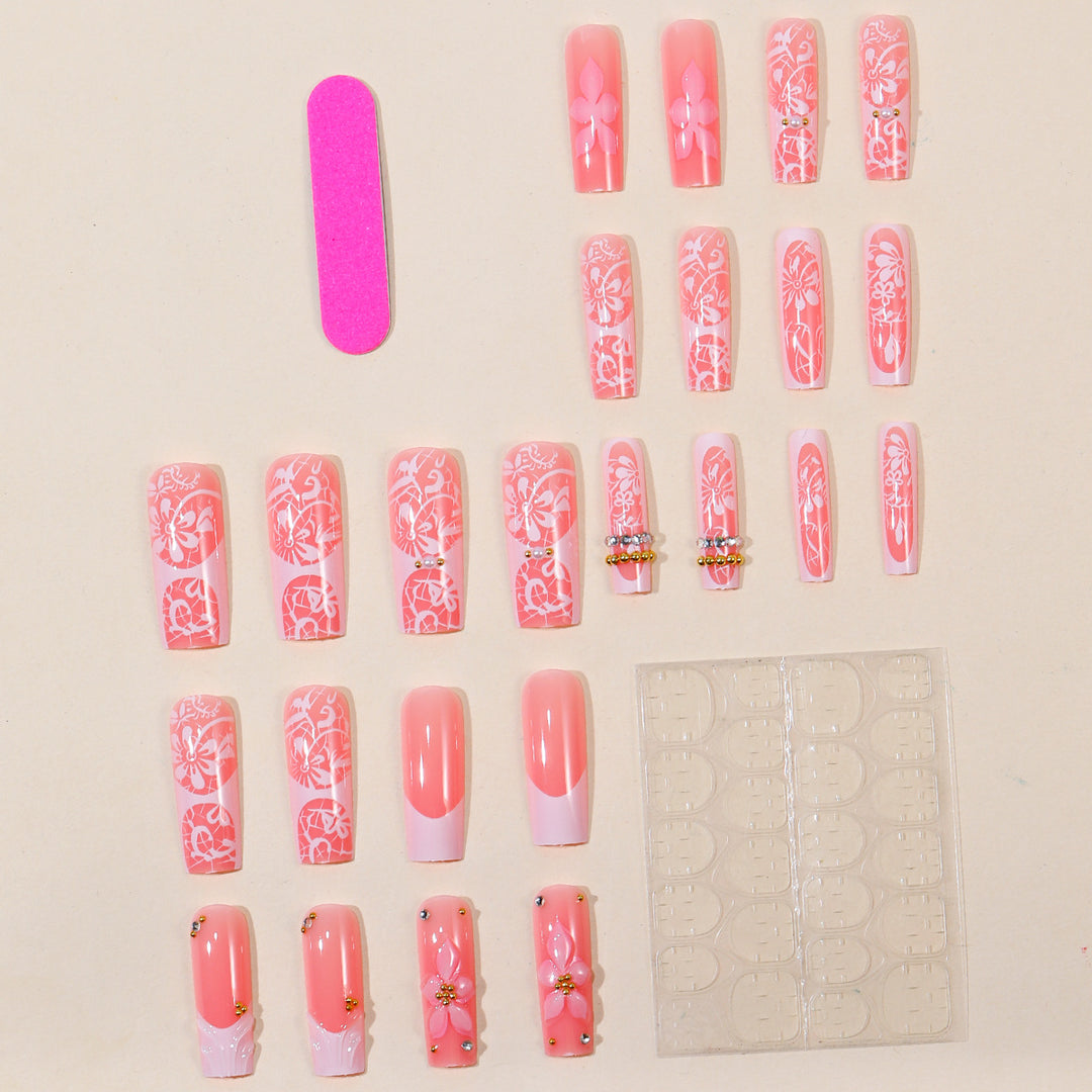 Floral Decorative 3D Nail Art Extensions Stornfield