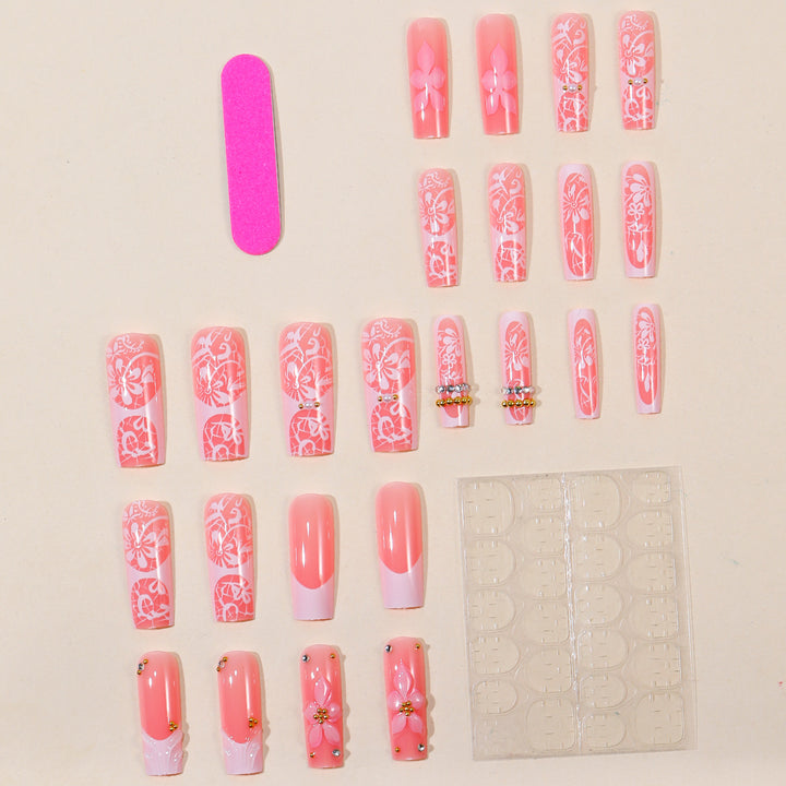 Floral Decorative 3D Nail Art Extensions Stornfield