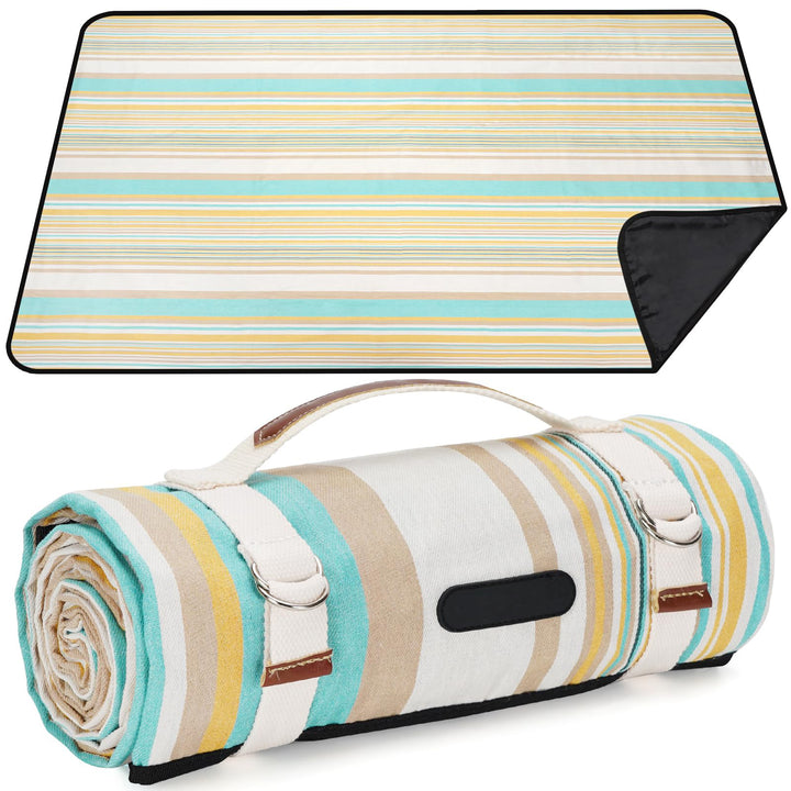 Unisex Picnic blanket with water-repellent underside and carrying handle Stornfield