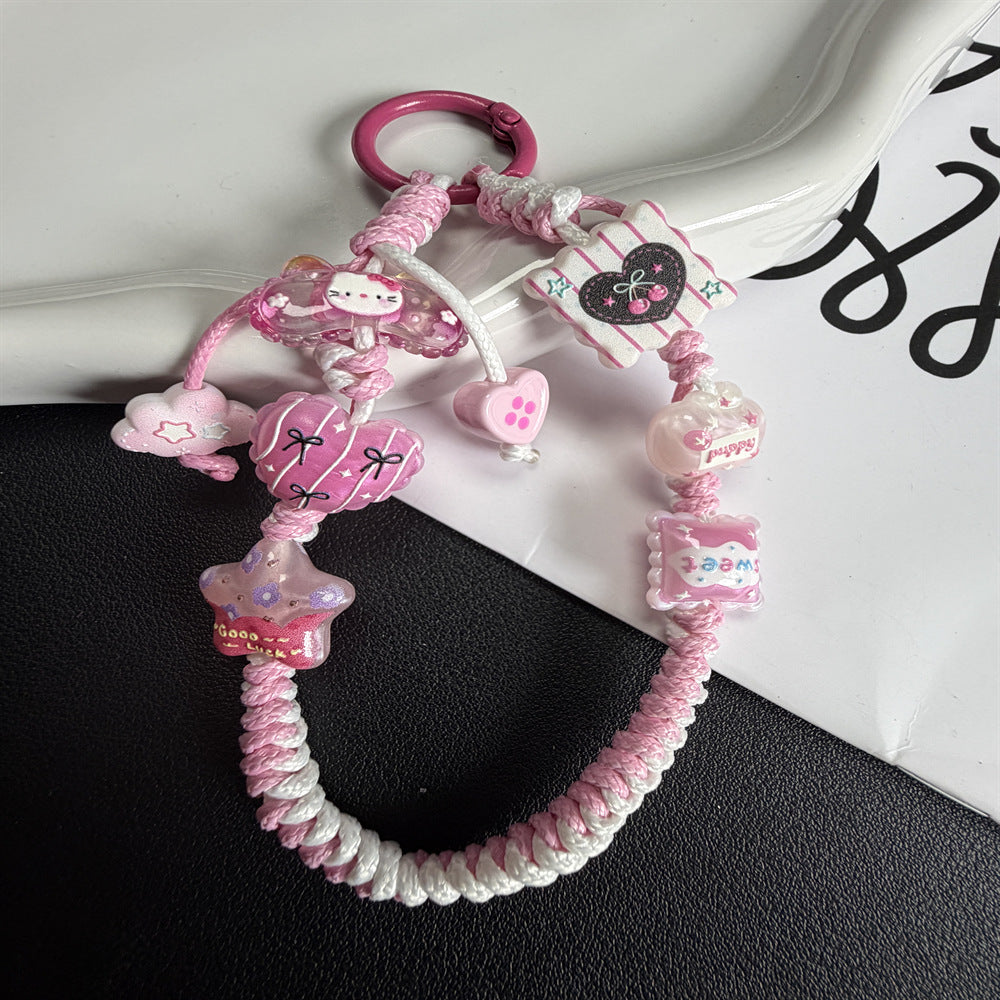 Playful Beaded Charm Phone Strap Stornfield 1790134944