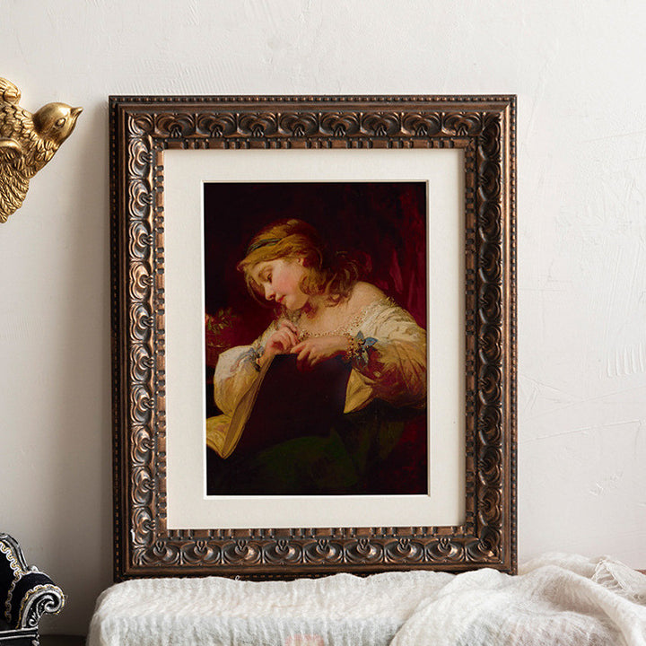 Ornate Vintage Picture Frame for Home Display