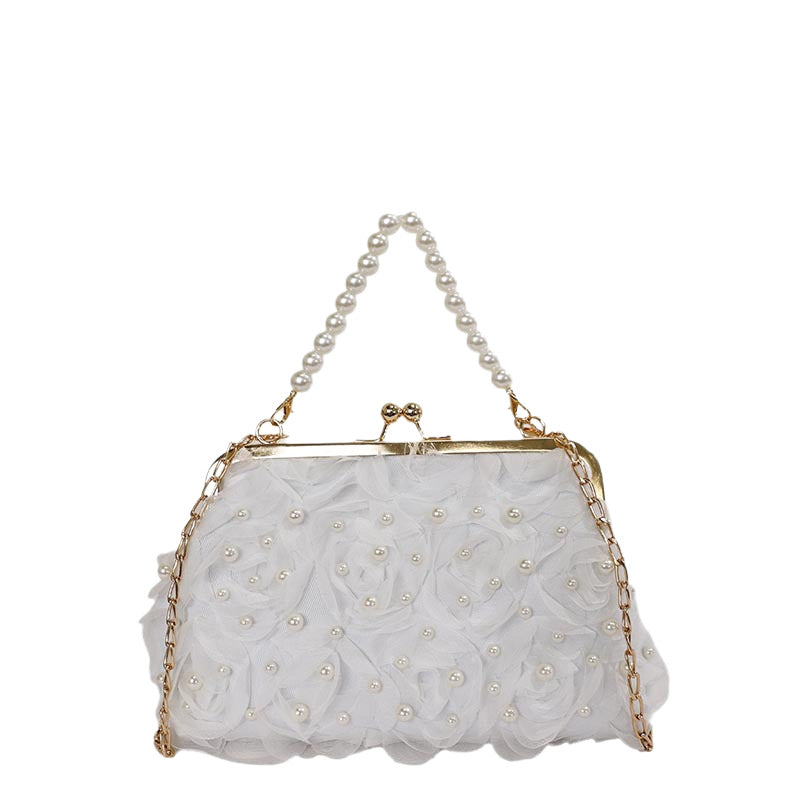Floral Embellished Evening Purse