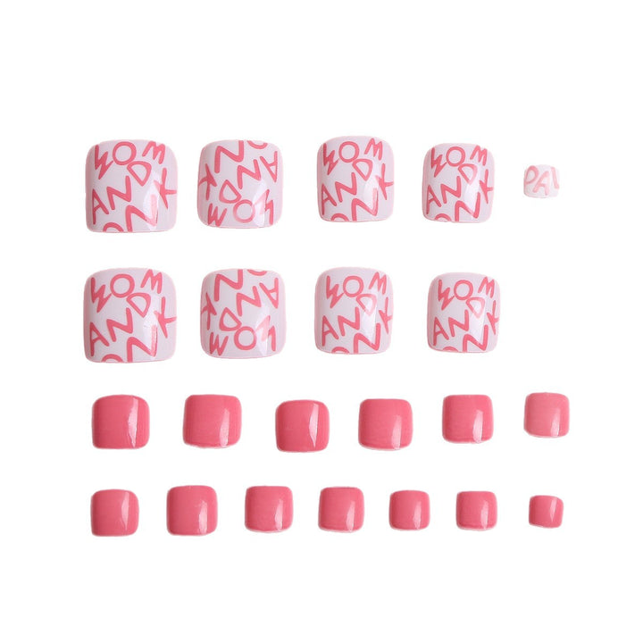 Floral Design Press-On Nail Set Stornfield