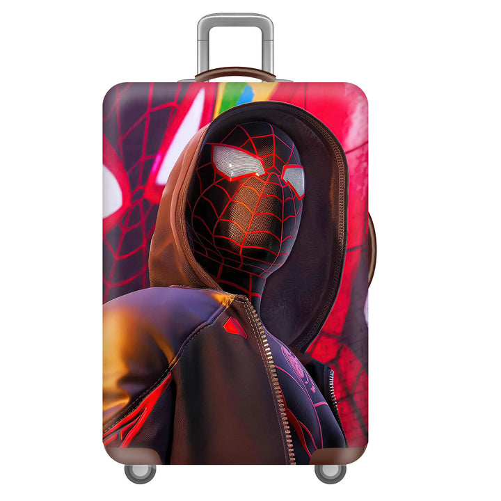 Unisex hard-shell suitcase with cool demotivating Spiderman design Stornfield
