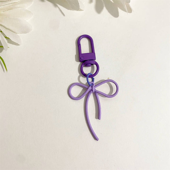 Decorative Bow-Shaped Keychain Stornfield