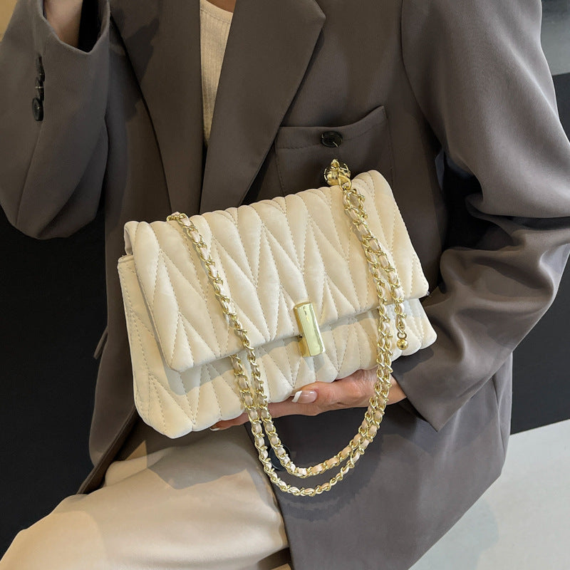 Quilted Chain-Strap Handbag Stornfield