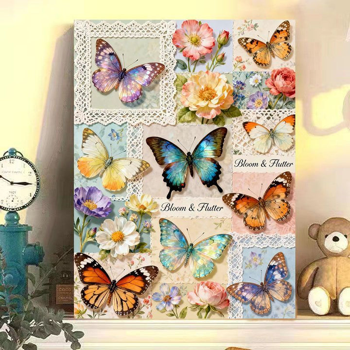 Butterfly-Themed Wall Art Canvas Print Stornfield
