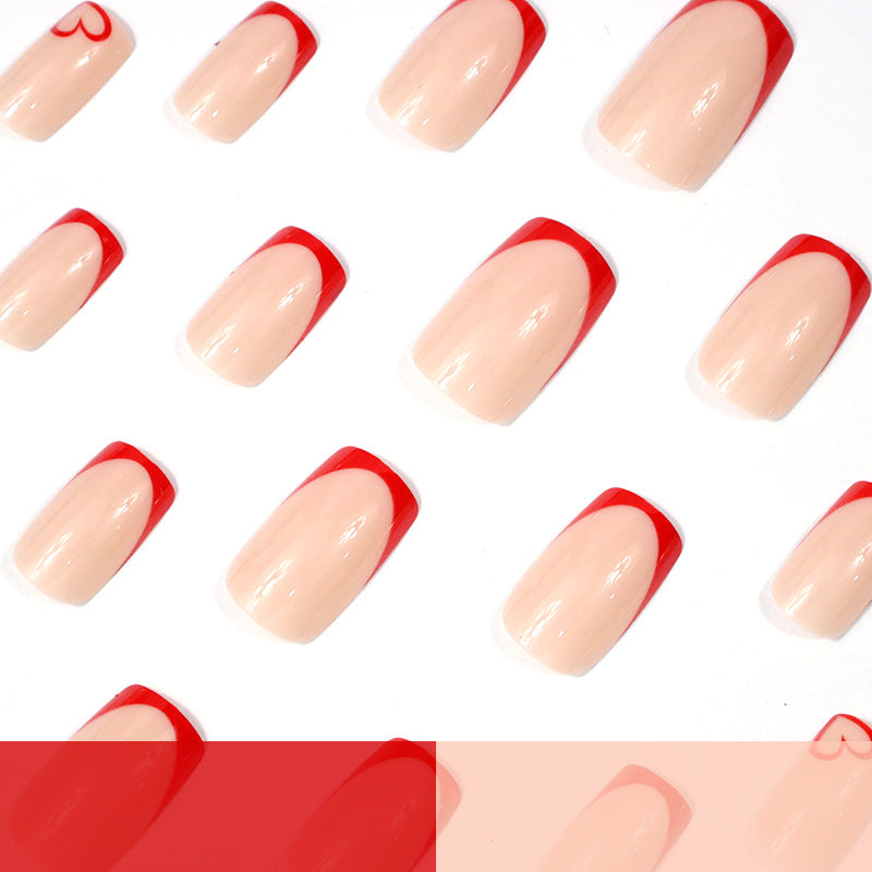 Artistic Heart-Themed Nail Art Enhancements Stornfield