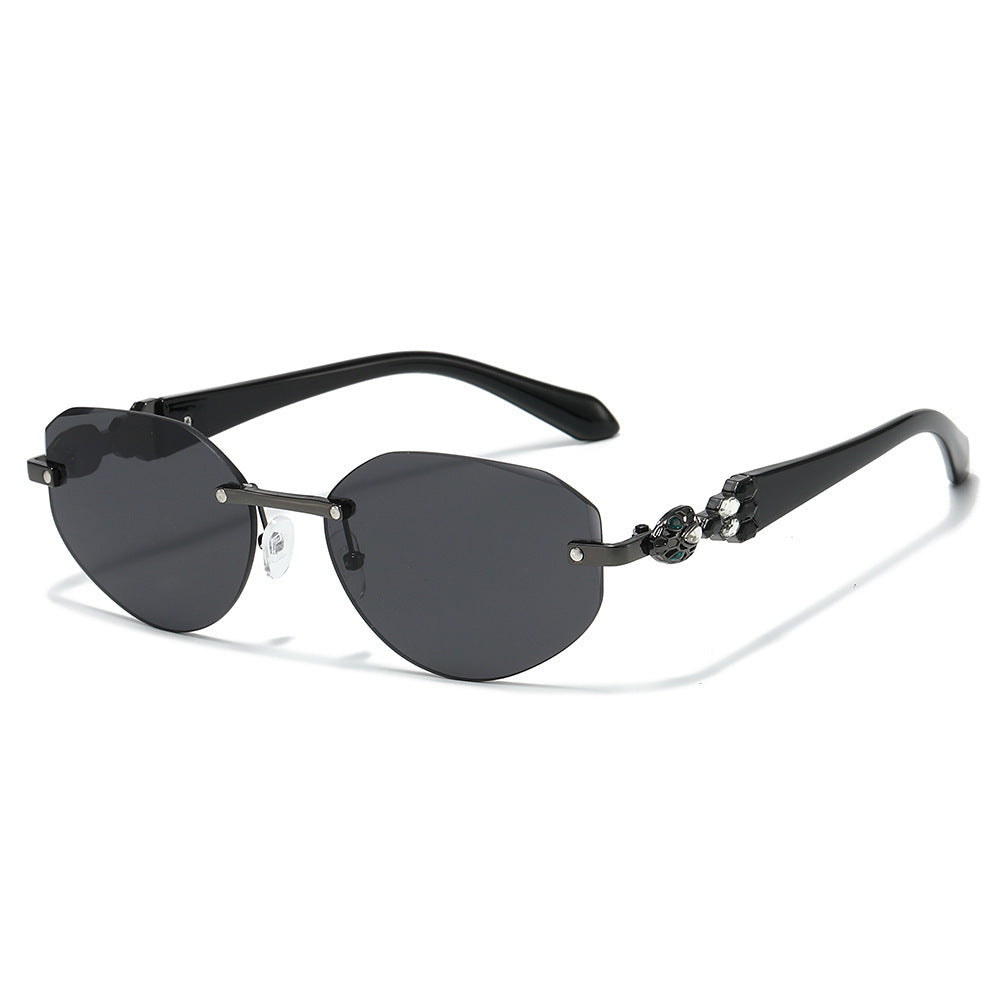 Decorative Oversized Shield Sunglasses Stornfield