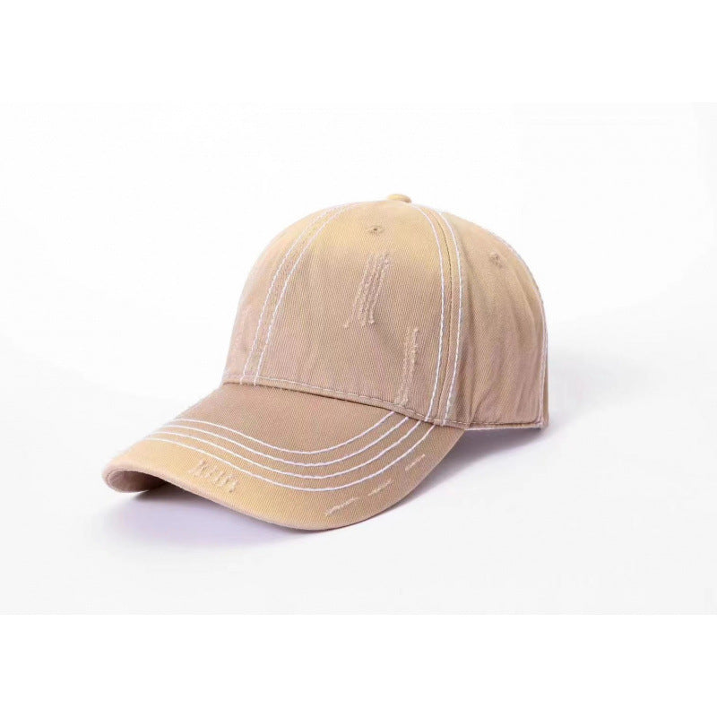 Men's Classic Distressed Cotton Baseball Cap Stornfield