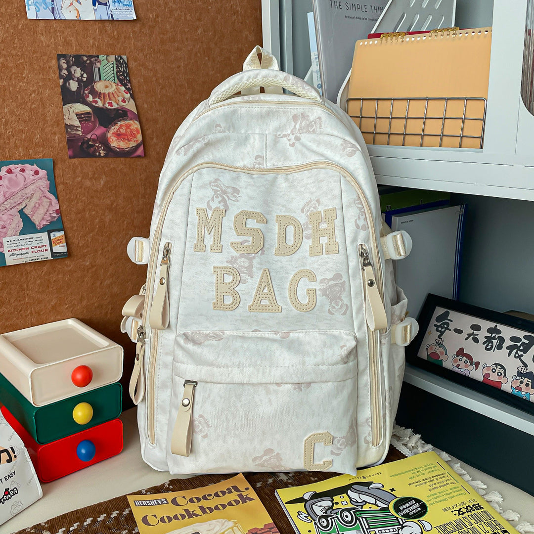 Stylish Embroidered Casual Backpack Stornfield 1791205709