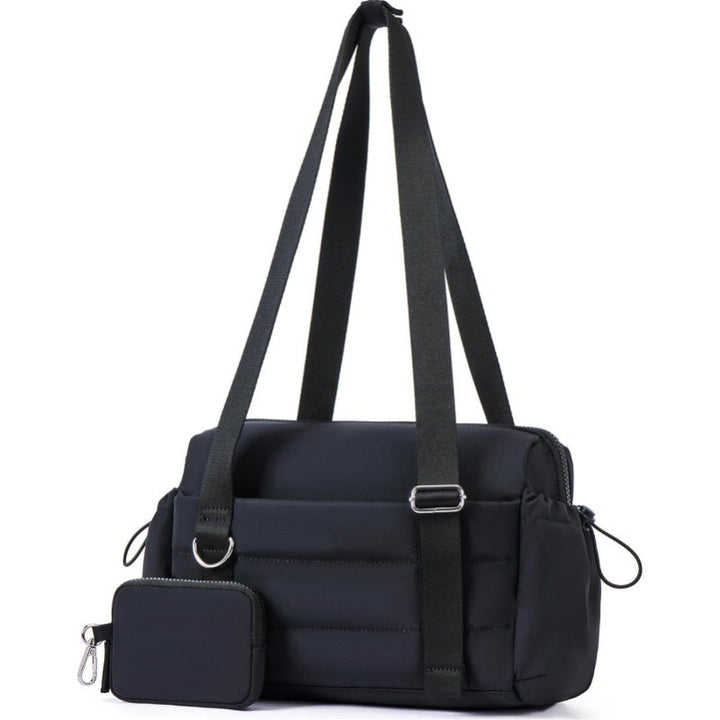 sporty shoulder bag with removable cosmetic bag Stornfield