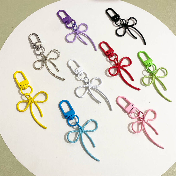 Decorative Bow-Shaped Keychain Stornfield