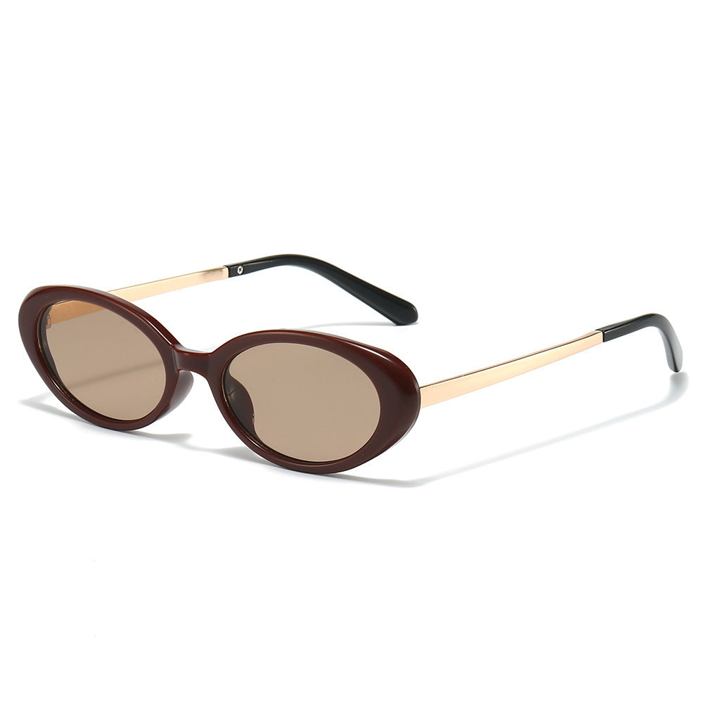Retro-Inspired Oval Frame Sunglasses Stornfield 1787812326