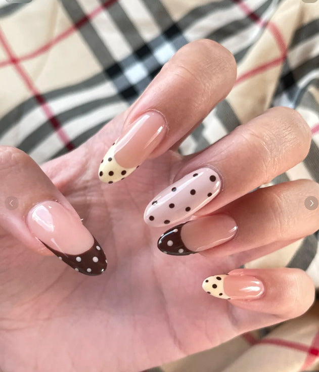 Artistic Heart Pattern Nail Art Extensions Stornfield