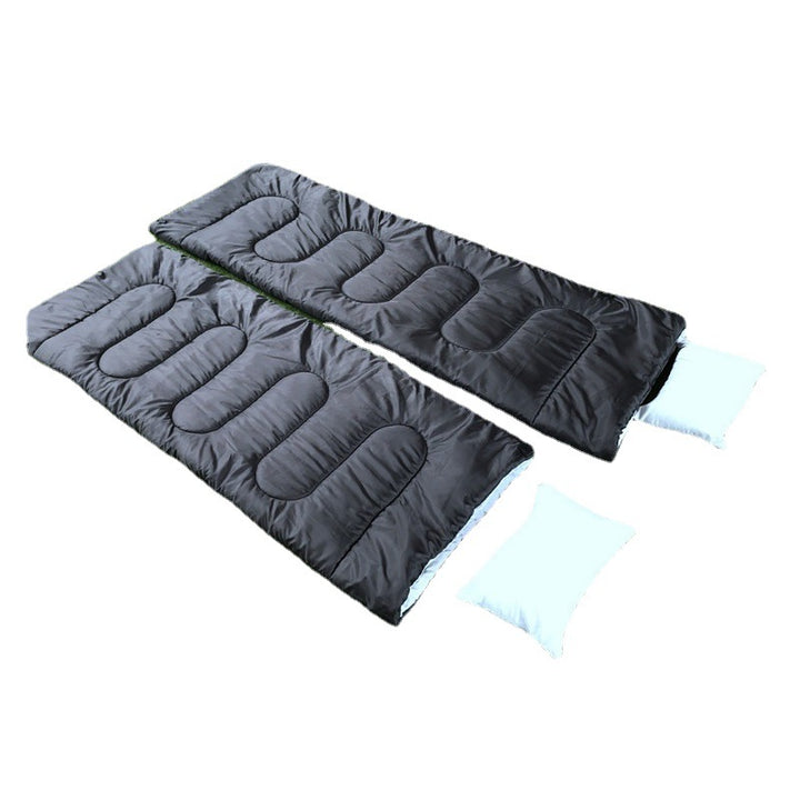 Travel blanket with integrated pillows Stornfield