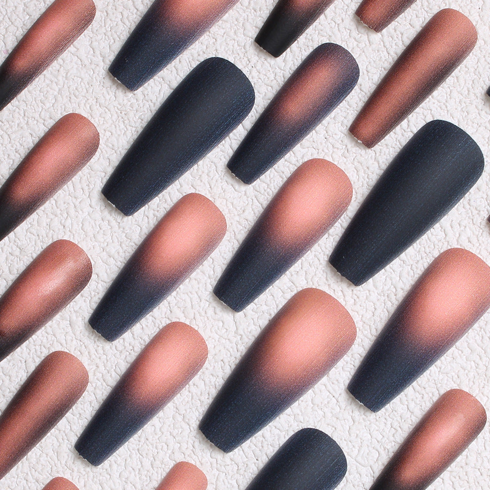 Matte Ombre Stiletto Press-On Nails Stornfield