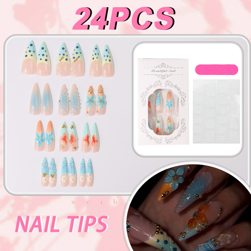 Artistic Gel Nail Tips Set Stornfield