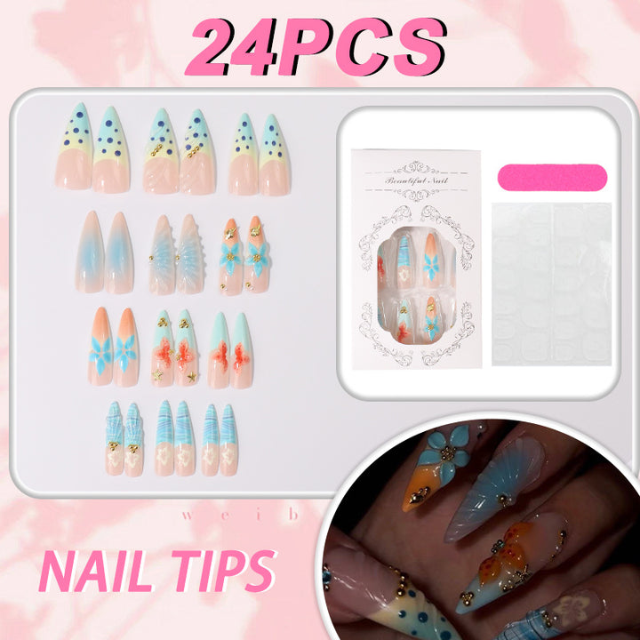 Artistic Gel Nail Tips Set Stornfield