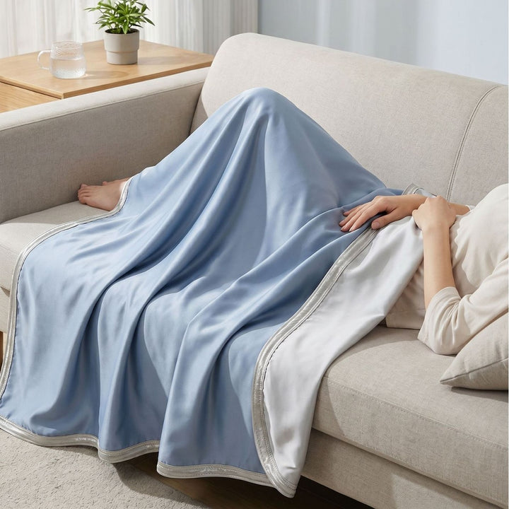 Ladies Premium Travel Blanket with Practical Carry Strap Stornfield