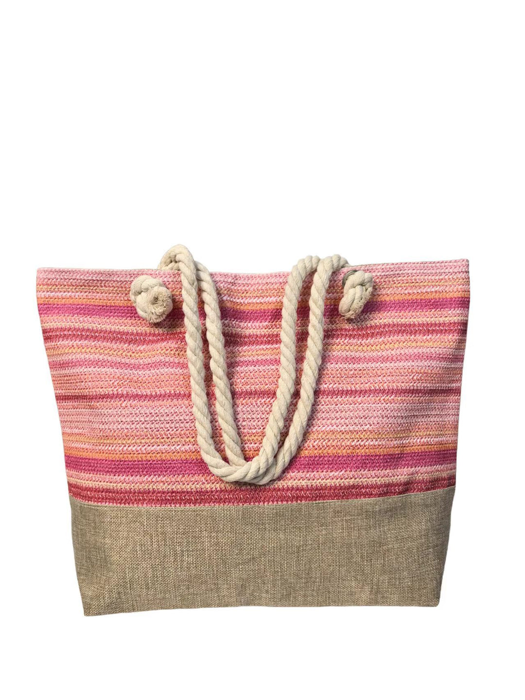 Large beach bag with braided handles Stornfield
