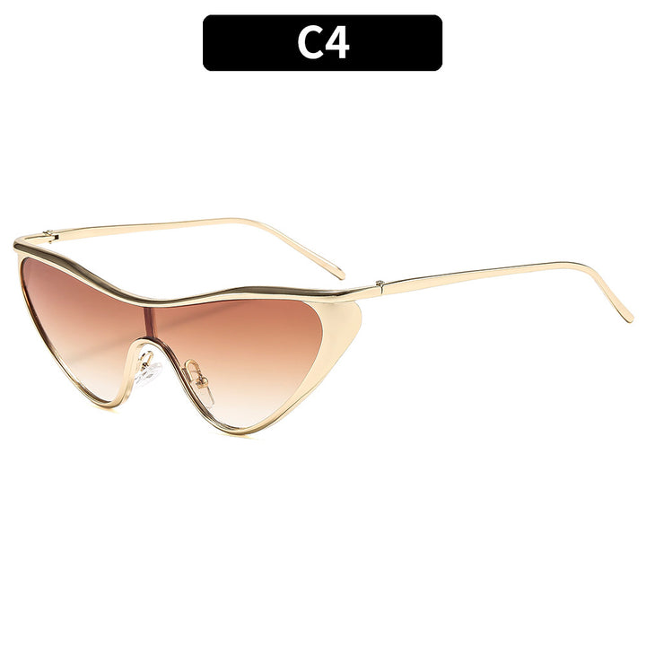 Avant-Garde Cat-Eye Sunglasses