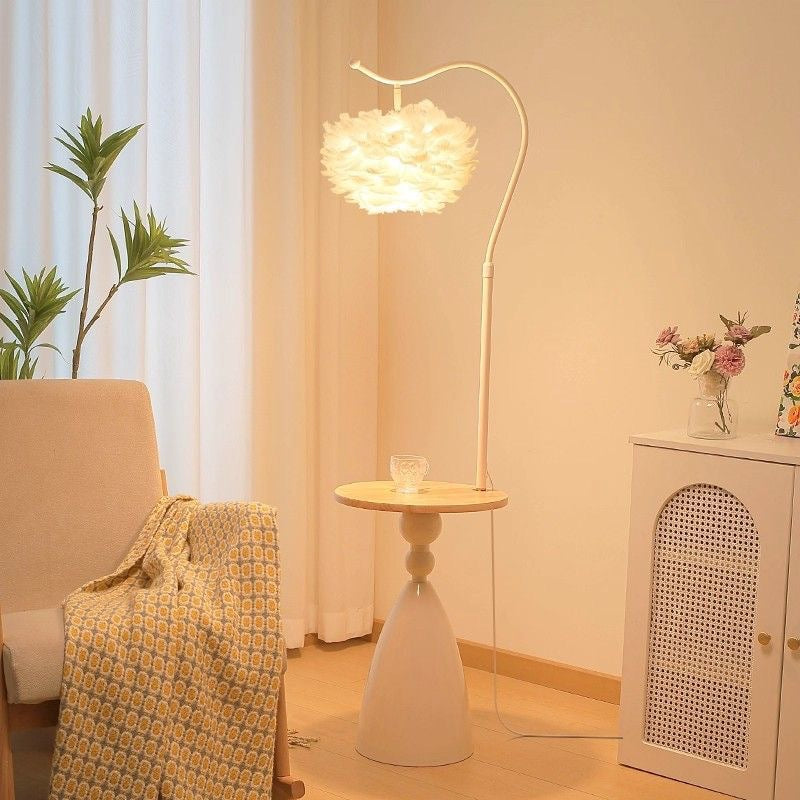 Vintage-Inspired Arc Floor Lamp