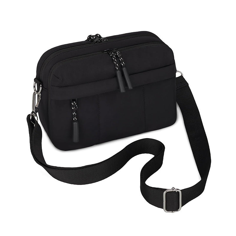 Elegant shoulder bag with double compartment Stornfield