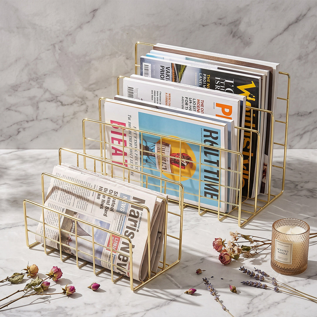 Metal Storage Basket in Modern Design Stornfield