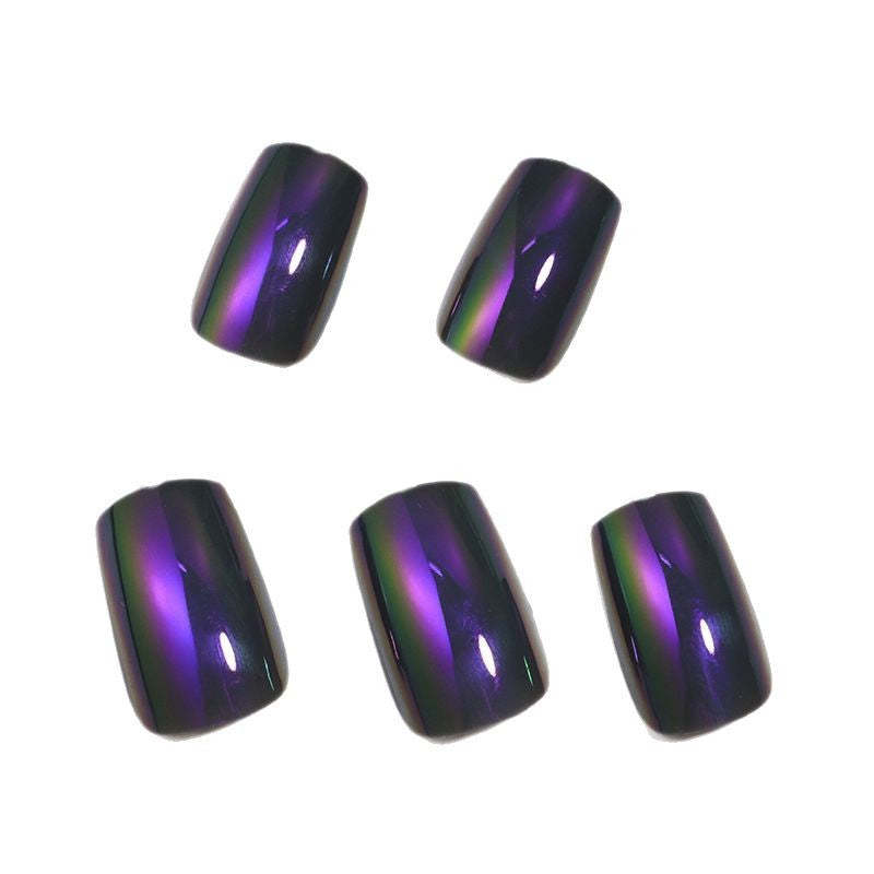 Glossy Gradient Press-On Nails Stornfield