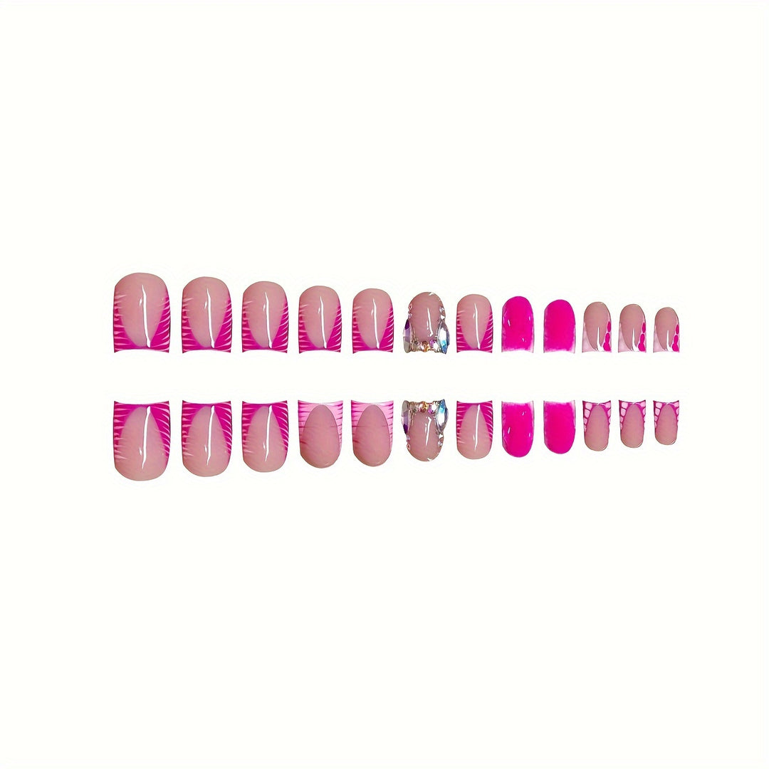 Artistic Press-On Nail Set Stornfield