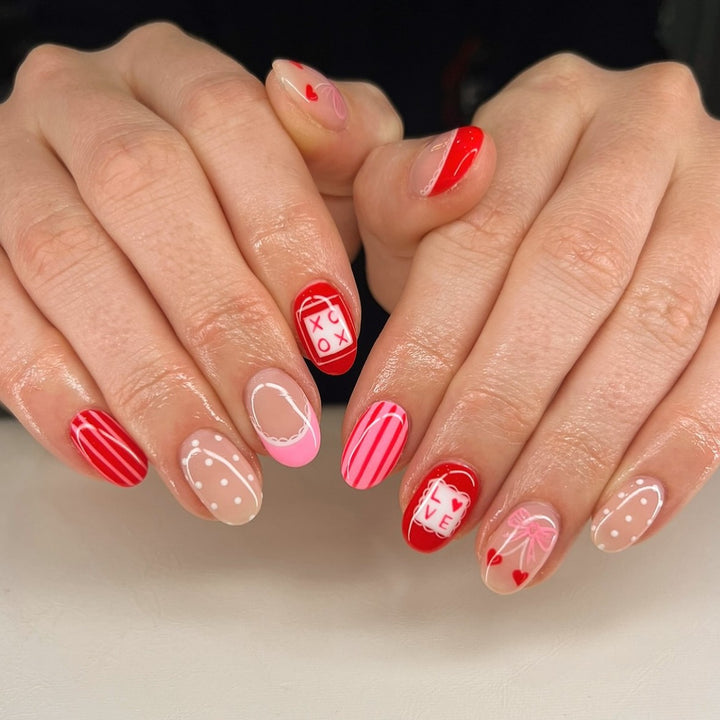 Festive Nail Art Design Stornfield