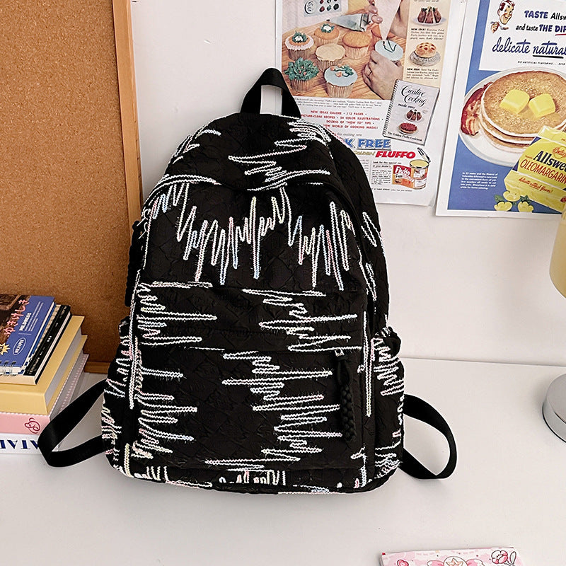 Abstract Patterned Backpack Stornfield