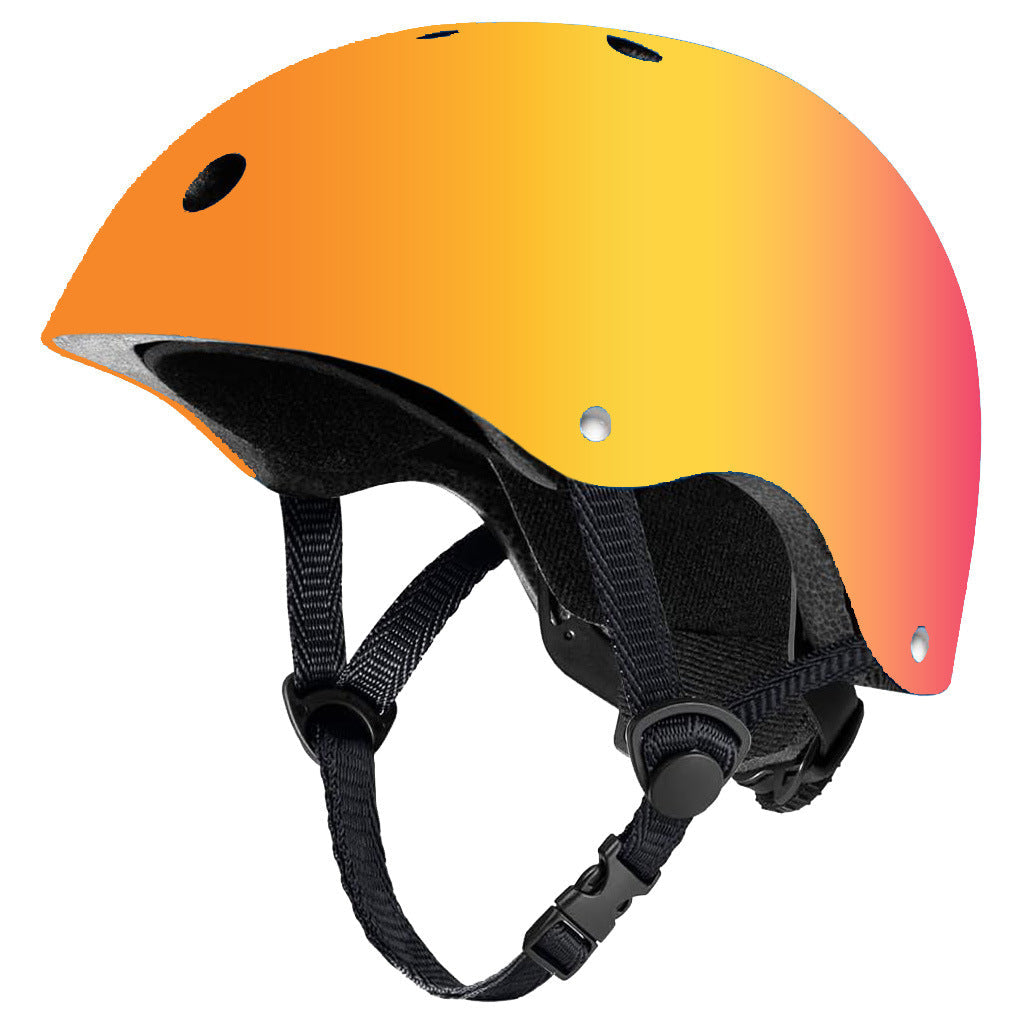 multi sport protective skate and cycling helmet with EPS impact foam and adjustable chin strap Stornfield