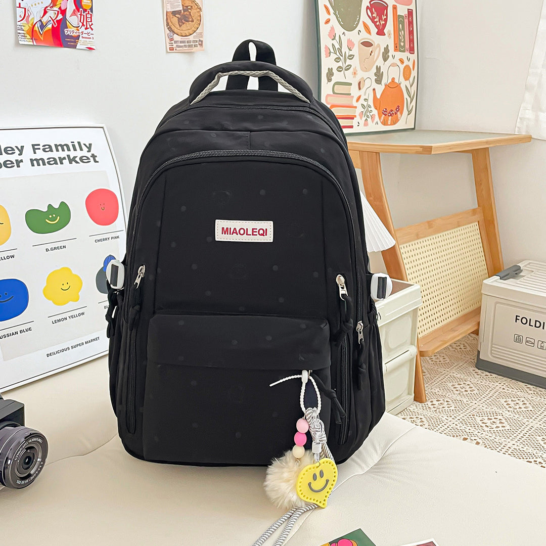 Playful Polka Dot Design Backpack Stornfield