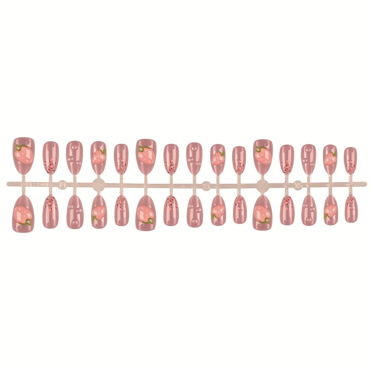 Floral-Inspired Press-On Nail Set