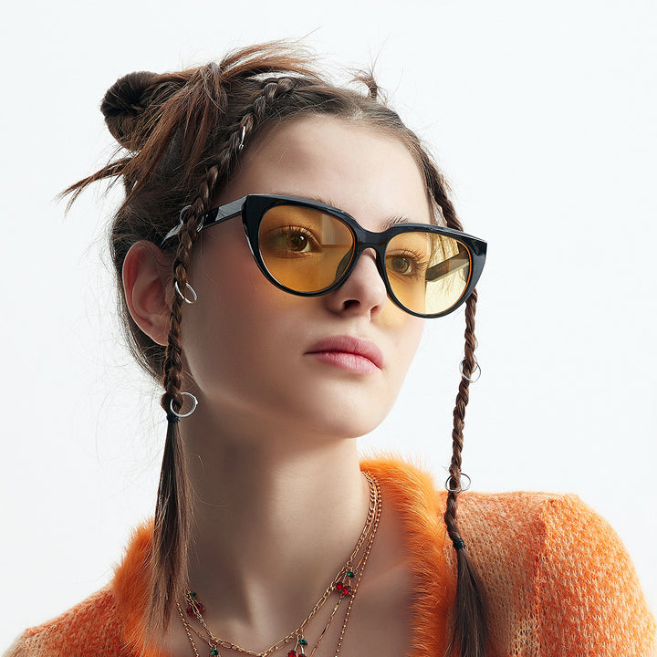 Ladies trendy cat-eye sunglasses with comfortable fit Stornfield