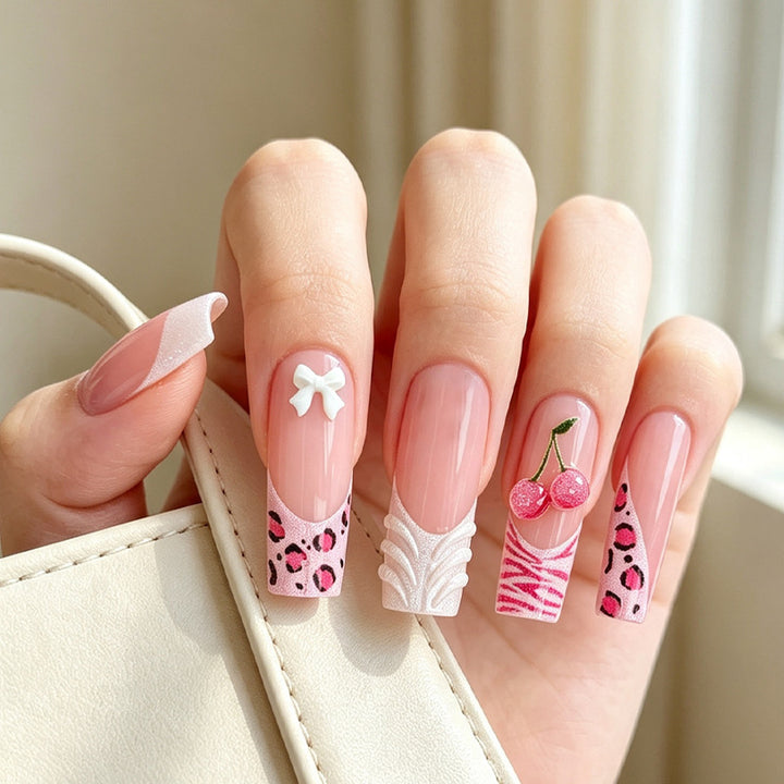 Nail art set with playful motifs Stornfield