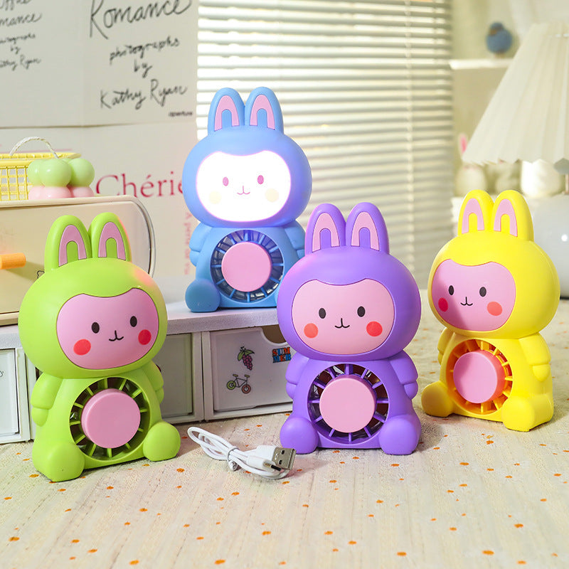 Women's portable USB mini fan in cute rabbit design Stornfield