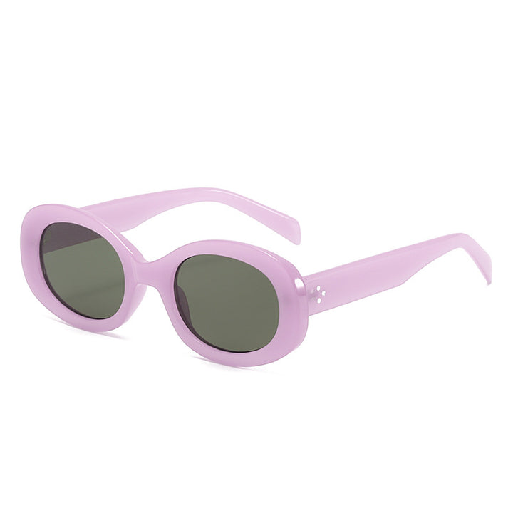 Vintage-Style Oval Frame Sunglasses Stornfield