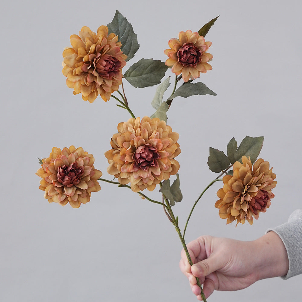Faux Dahlia Stem