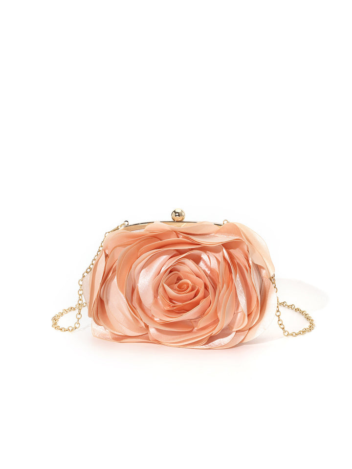 Floral Rose Clutch Bag