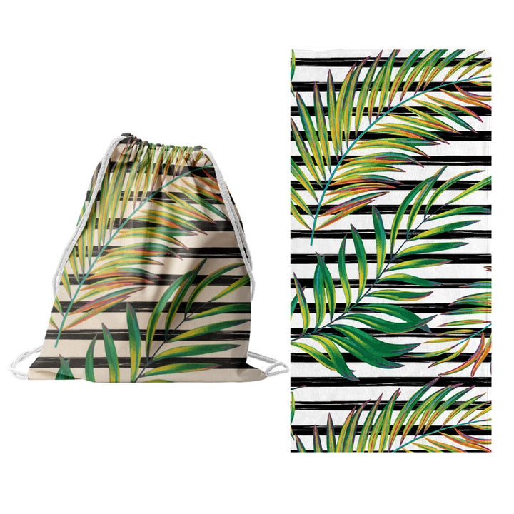 Sporty tote bag with floral design Stornfield