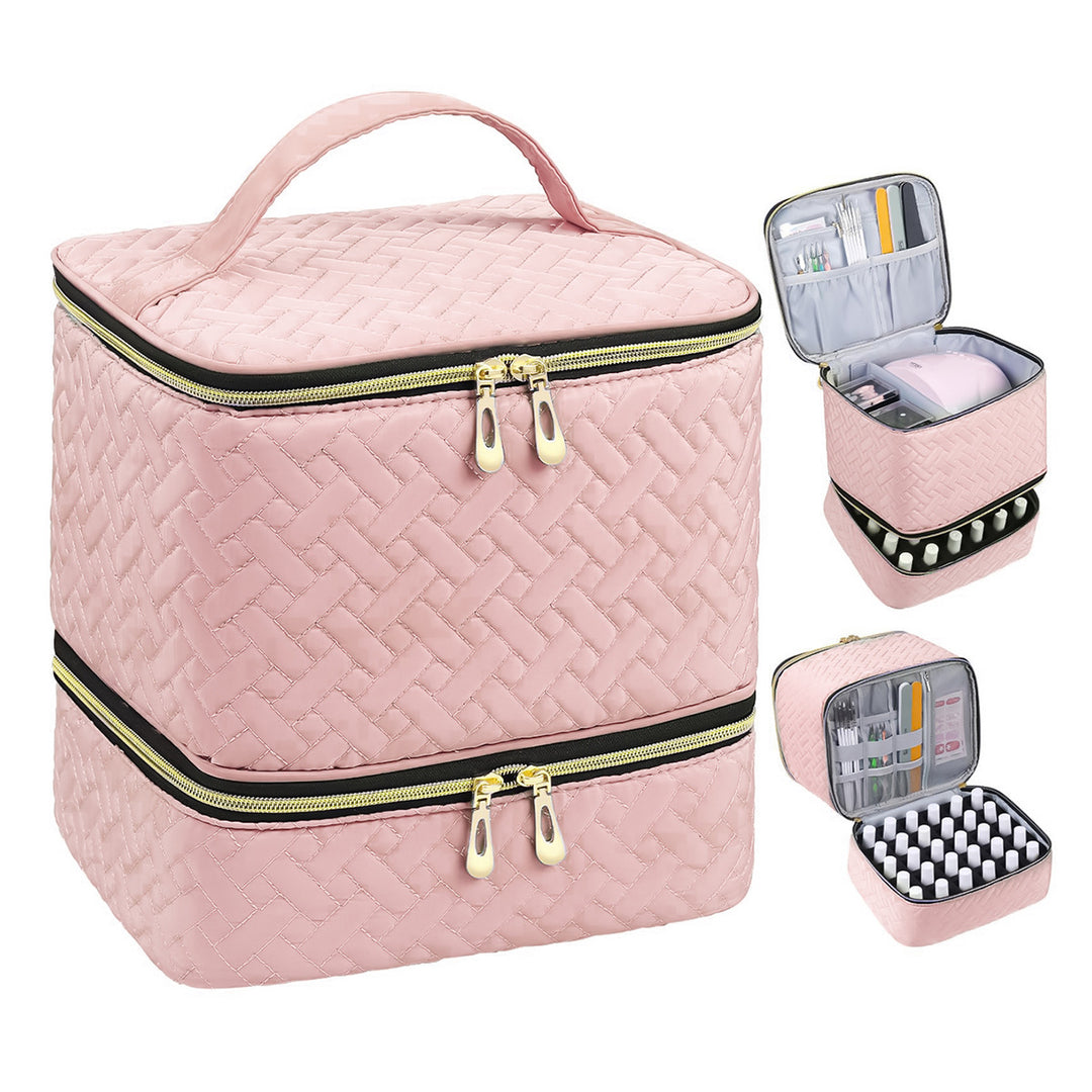 Cosmetic storage bag with multiple compartments Stornfield